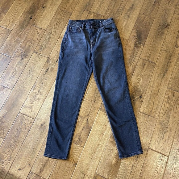American Eagle Outfitters Denim - American Eagle Womens Jeans Size 2 Mom Jeans High Rise Stretch Charcoal Wash